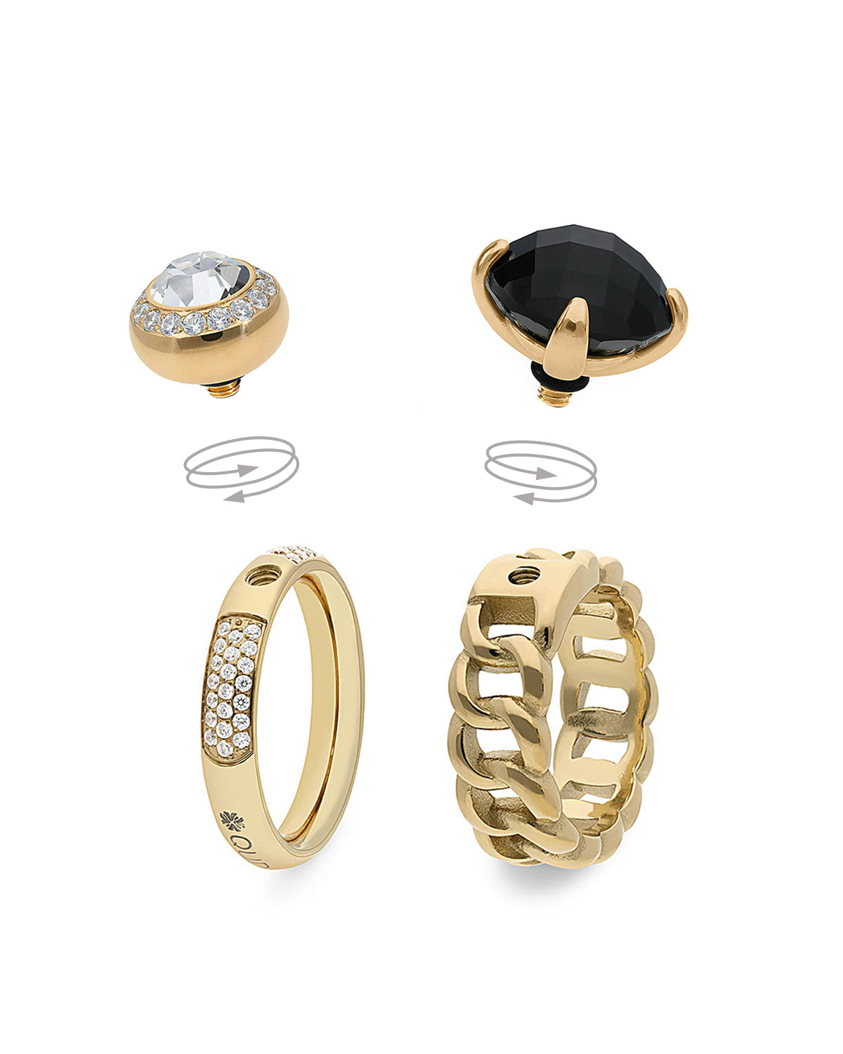 Liberi Ring in Rose Gold