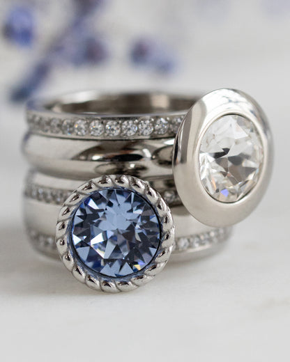 Tondo Top - 13mm in Silver