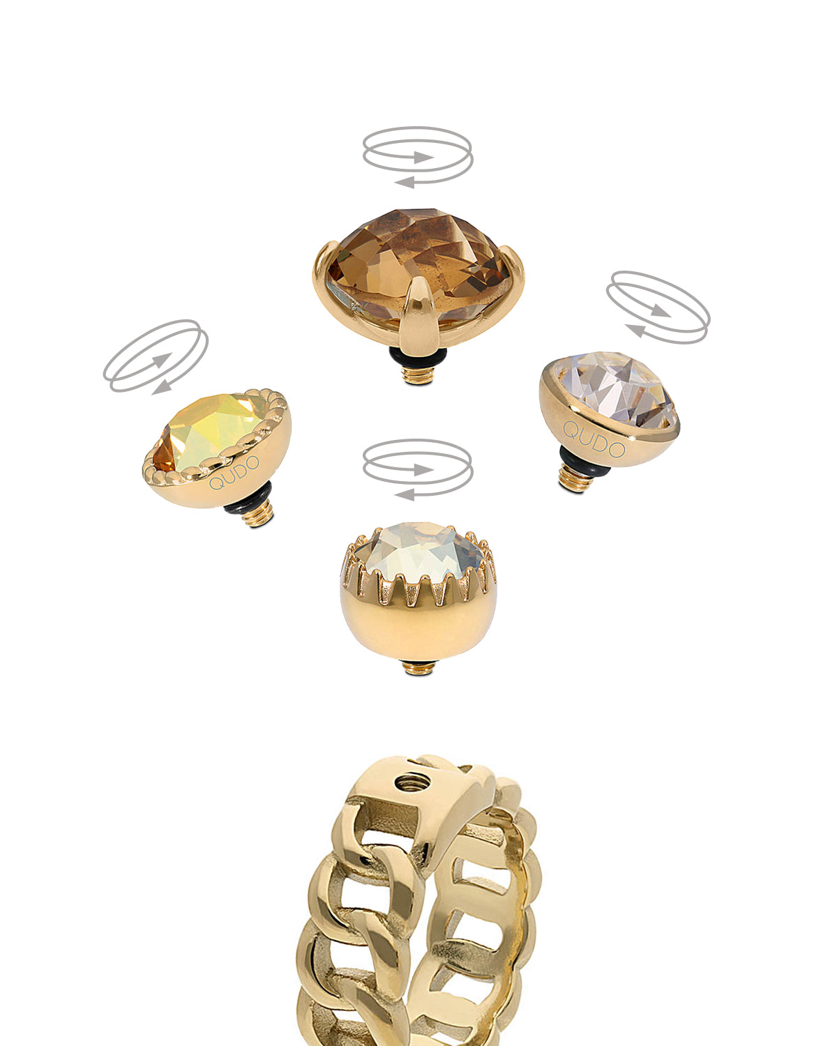 Liberi Ring in Gold