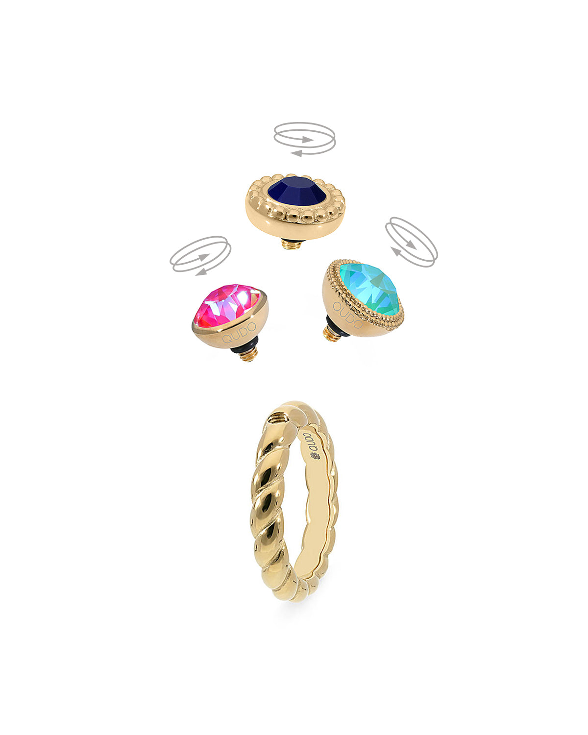 Lana Ring in Rose Gold