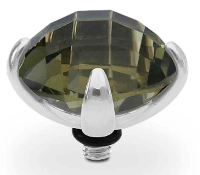Seano Top 13 mm in Silver