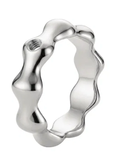 Organico ring in Silver