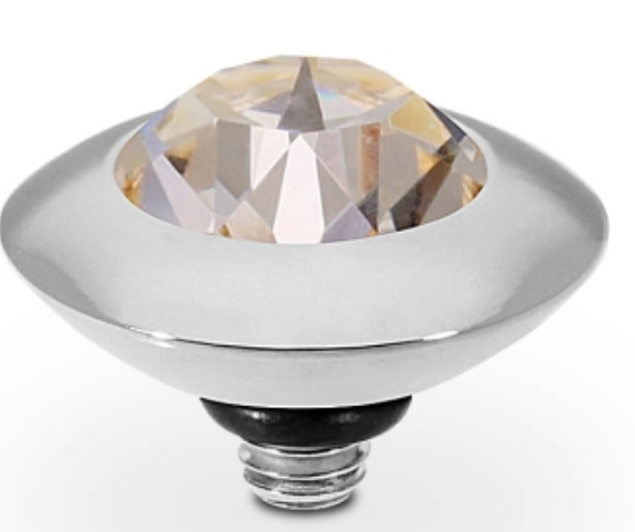Tondo Top - 9mm in Silver