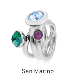San Merino Ring in Silver
